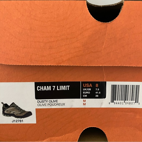 Men’s Merrell Chameleon 7 Limit Sneakers 8 - Picture 7 of 7